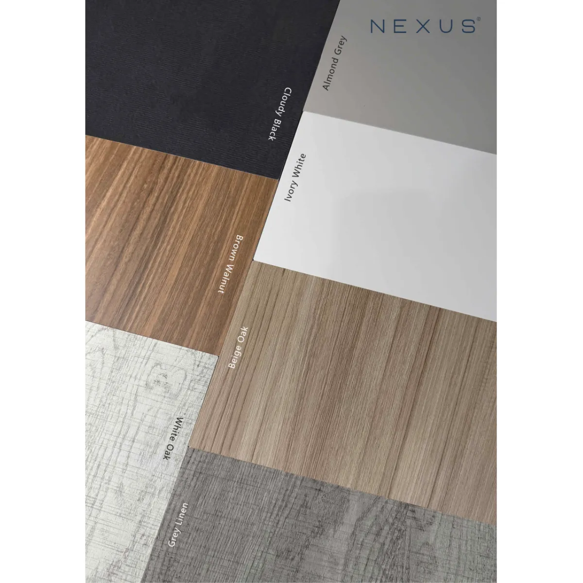 Nexus PVC Mirror Cabinet 500mm (3 Colours) - view 6